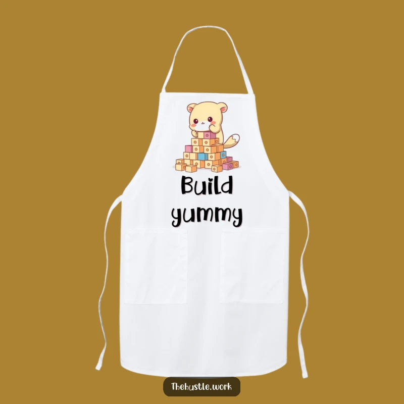 Funny Animal Architect Apron - Hilarious Construction & Chef Gift