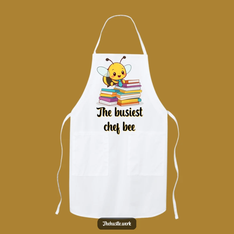 Funny Busy Bee Apron - Kitchen Buzz Humor for Bee Lovers
