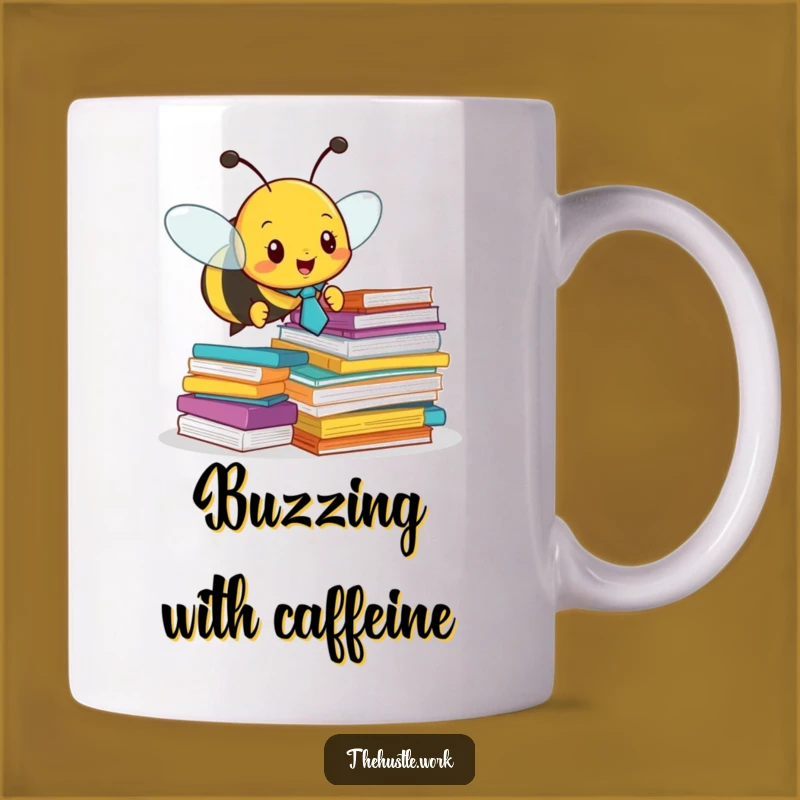 Funny Busy Bee Mug - Humorous Office Work Gift for Bee Lovers