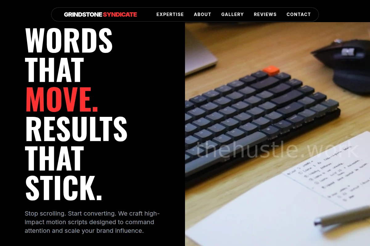 Motion Copywriting