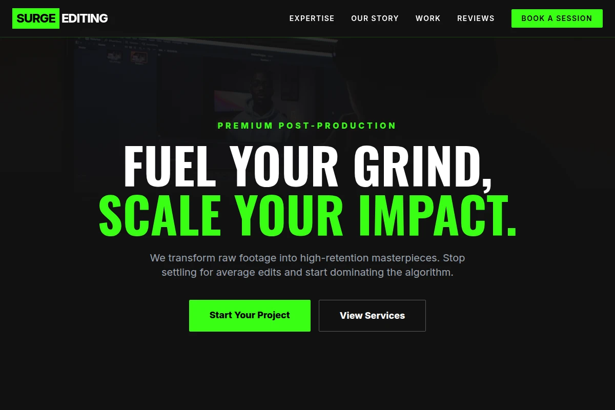 Surge Video Editing