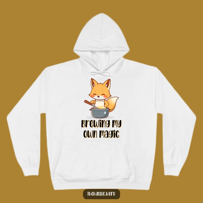 Funny Fox Chef Hoodie: Cozy Kitchen Hero, The Ultimate Funny Gift for Food Enthusiasts!