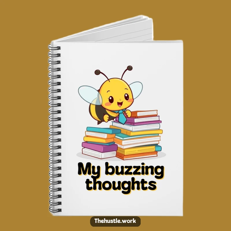 Funny Busy Bee Notebook - Journal Your Tasks with Office Humor